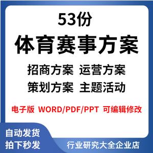 体育赛事品牌发布会策划案马拉松足球篮球联赛活动策划方案ppt